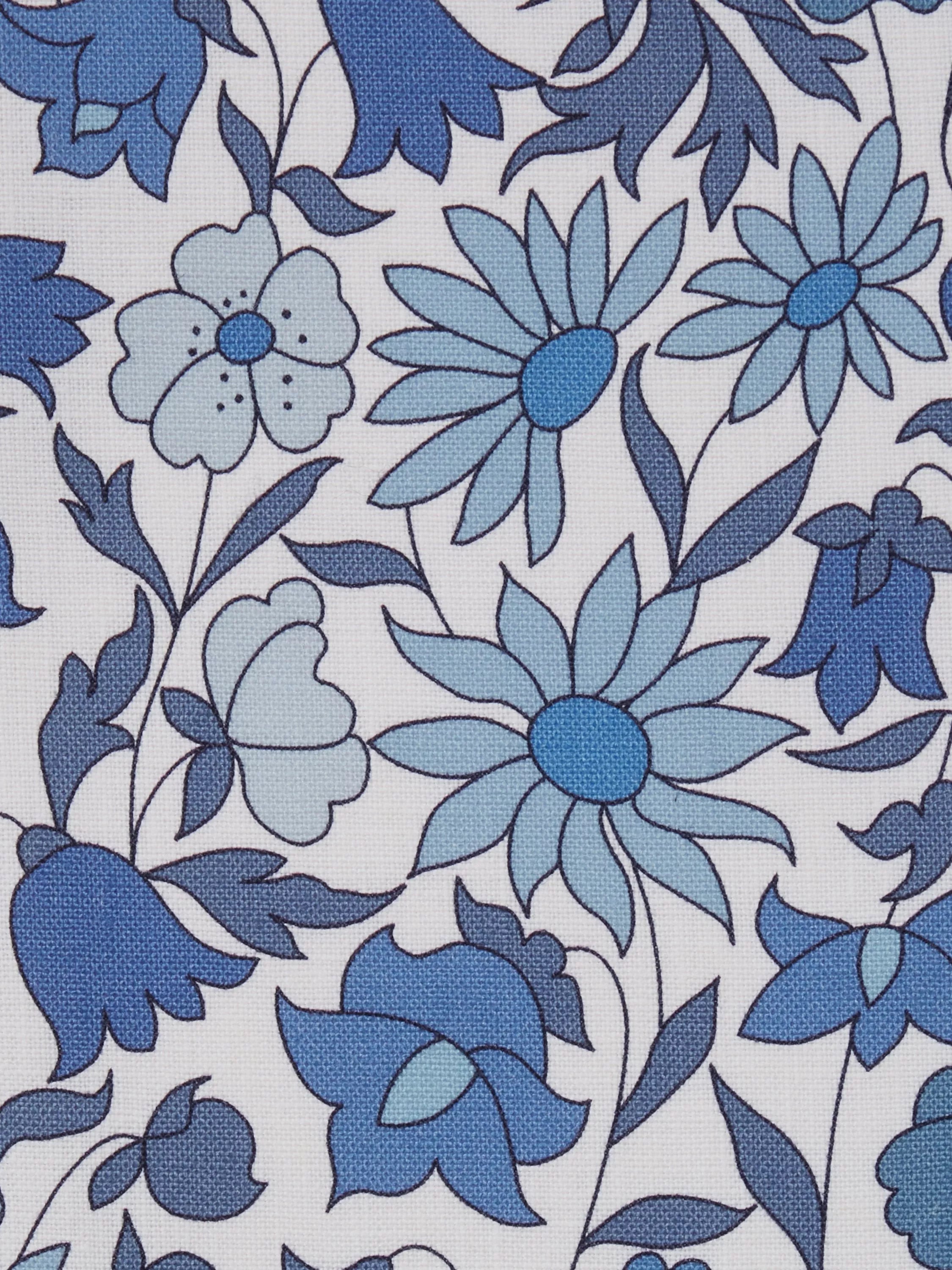 Liberty London Poppy Meadowfield Linen Furnishing Fabric