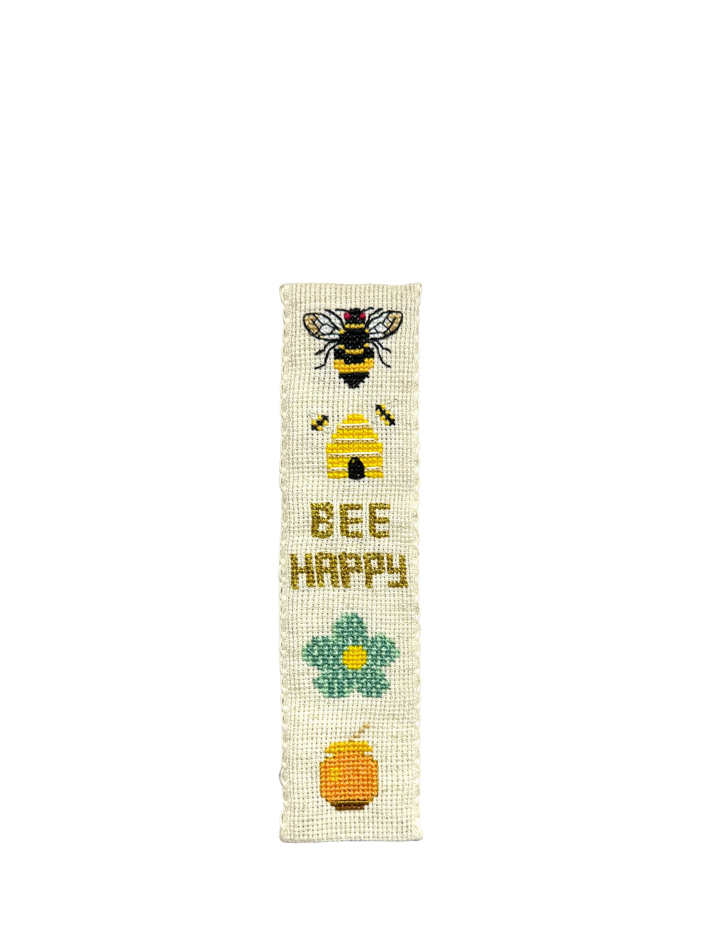 The Crafty Kit Company honey bee cross stitch bookmark kit (British brand)
