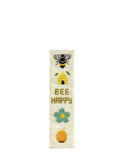 John Lewis The Crafty Kit Company Honey Bee Cross Stitch Bookmark Kit- Buy online at McGrocer