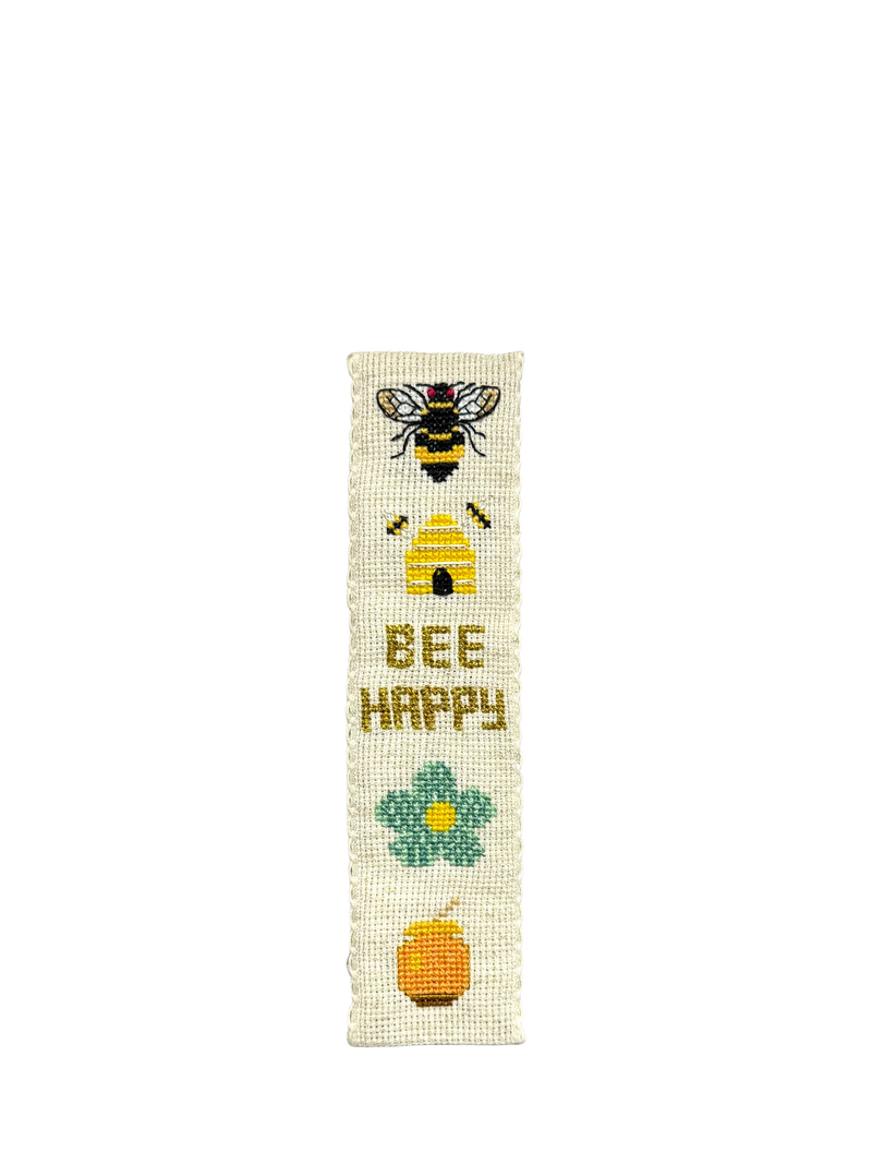 The Crafty Kit Company honey bee cross stitch bookmark kit (British brand)