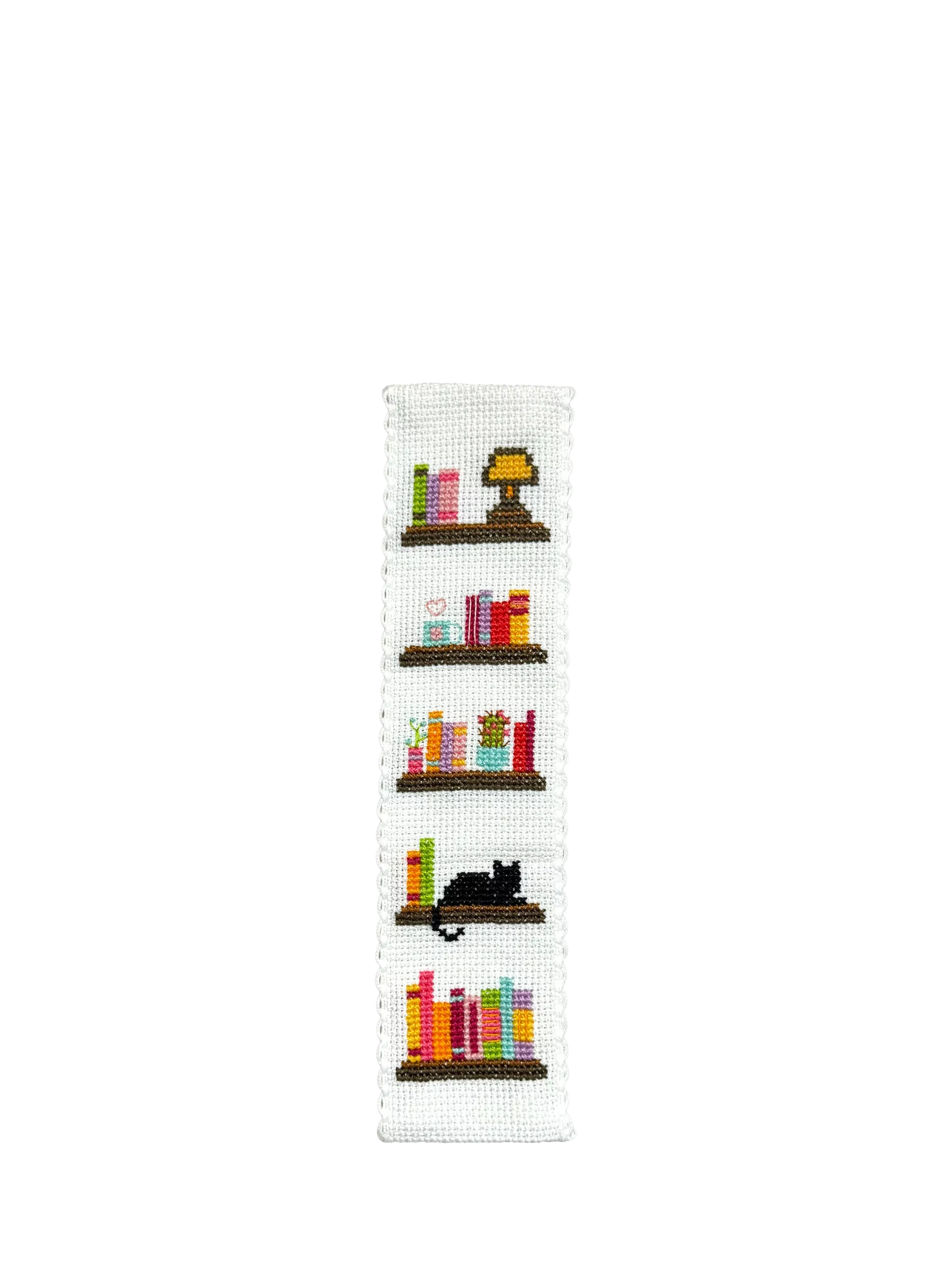 Crafty Kit Company Booklovers cross stitch kit 18cm - British product