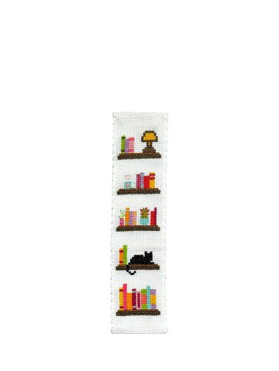 John Lewis The Crafty Kit Company Booklovers Bookmark Cross Stitch Kit- Buy online at McGrocer