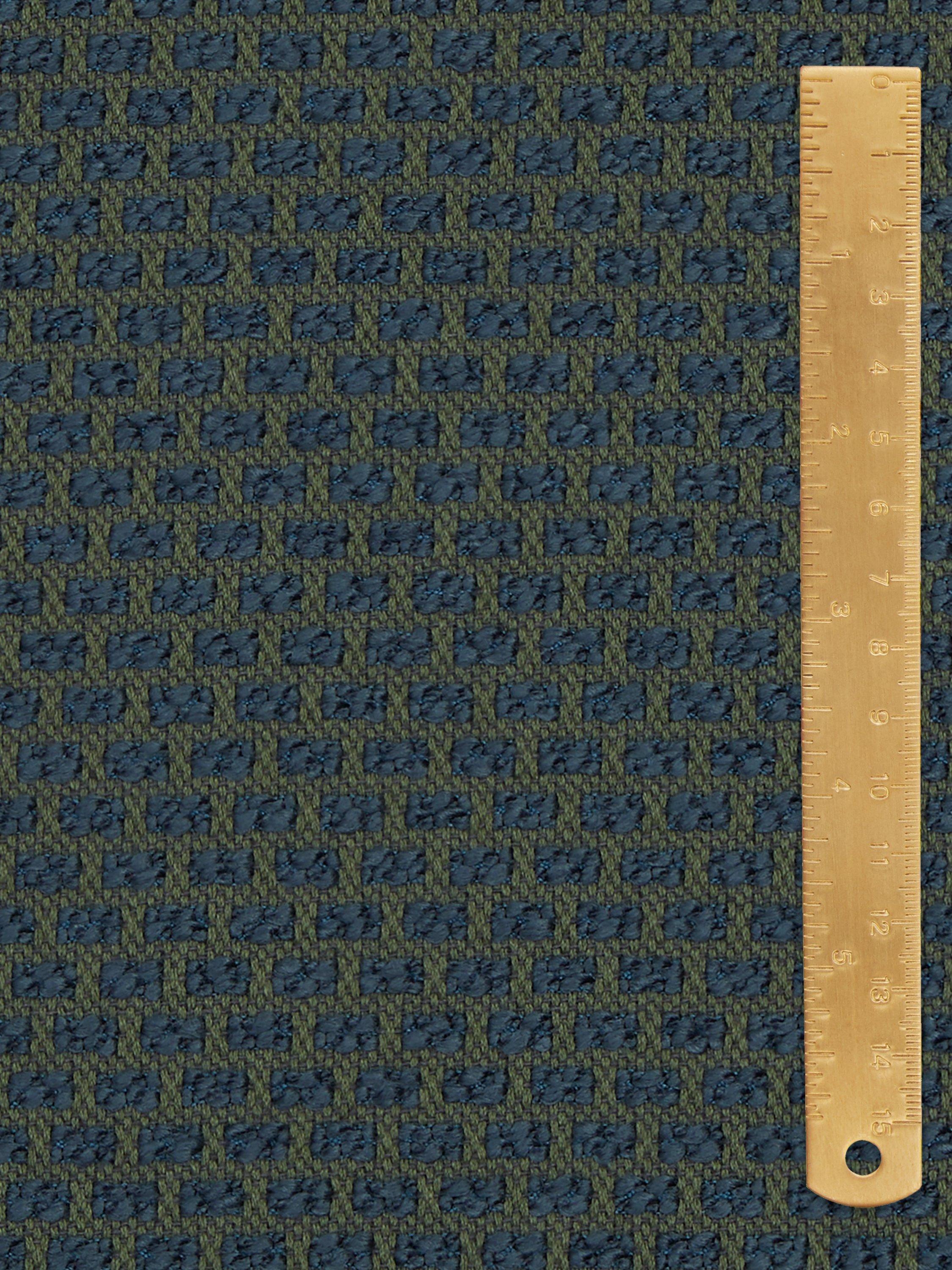 Liberty London Tamba geometric bouclé furnishing fabric (British brand)