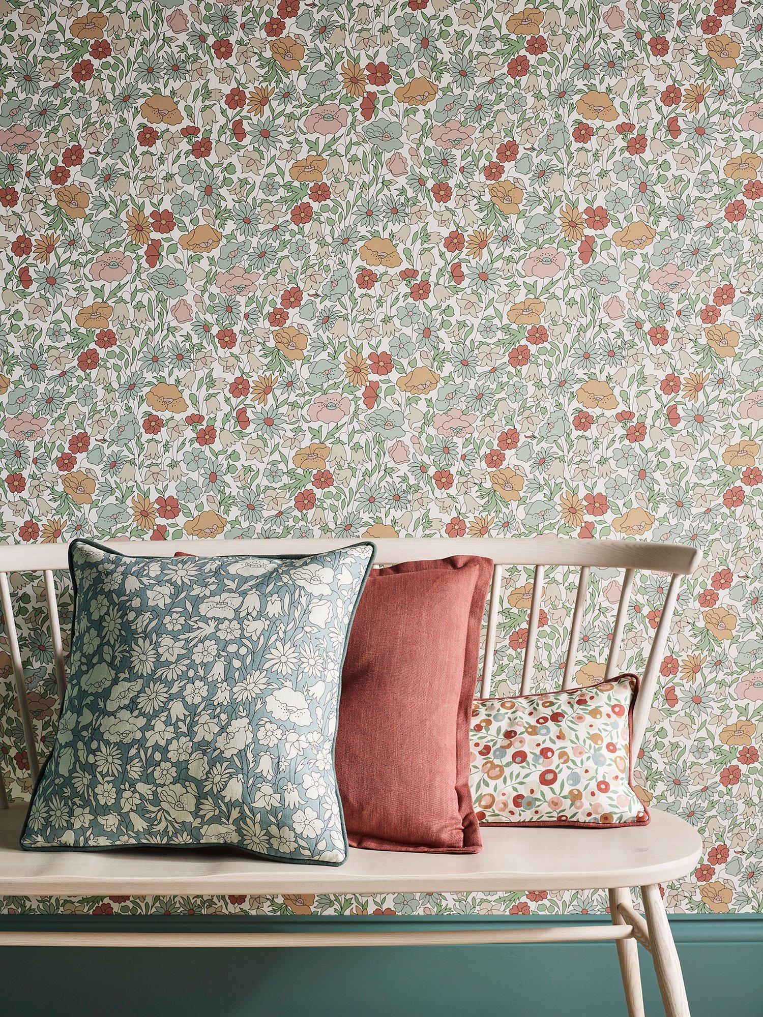 Liberty London Wiltshire Blossom floral linen fabric - British brand
