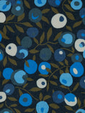 Liberty London Wiltshire Blossom Furnishing Fabric, Lapis Dark