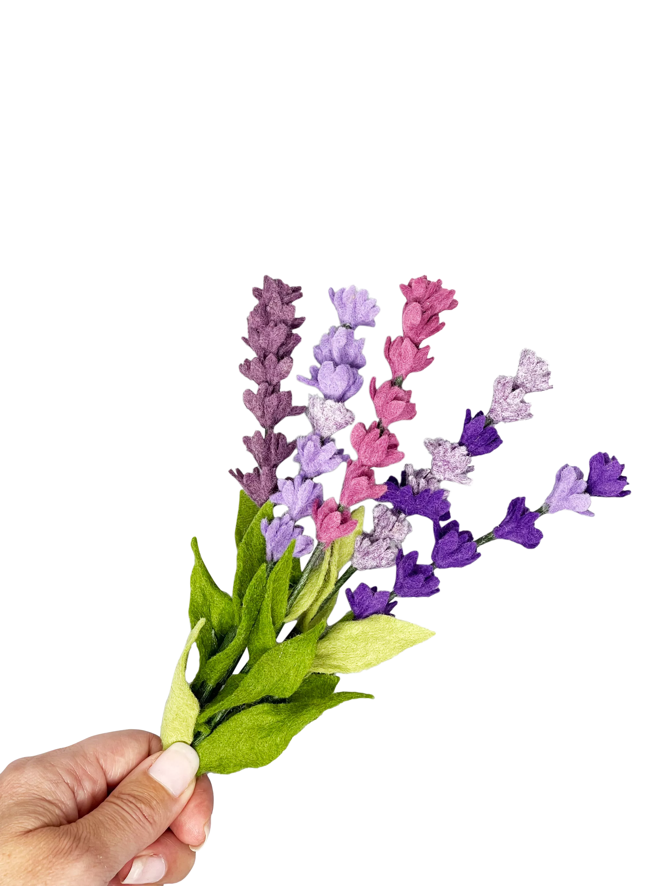 The Crafty Kit Company felt lavender flowers sewing kit, imported from UK