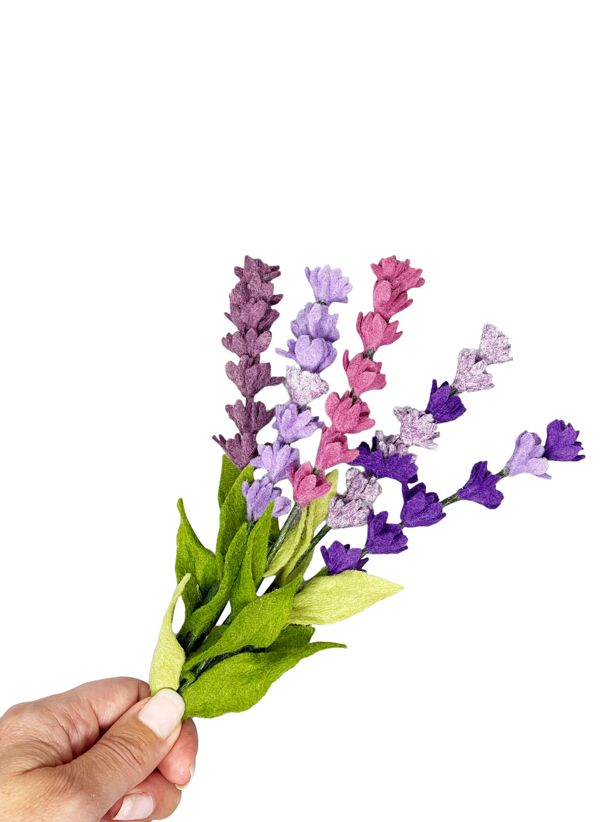 The Crafty Kit Company felt lavender flowers sewing kit, imported from UK