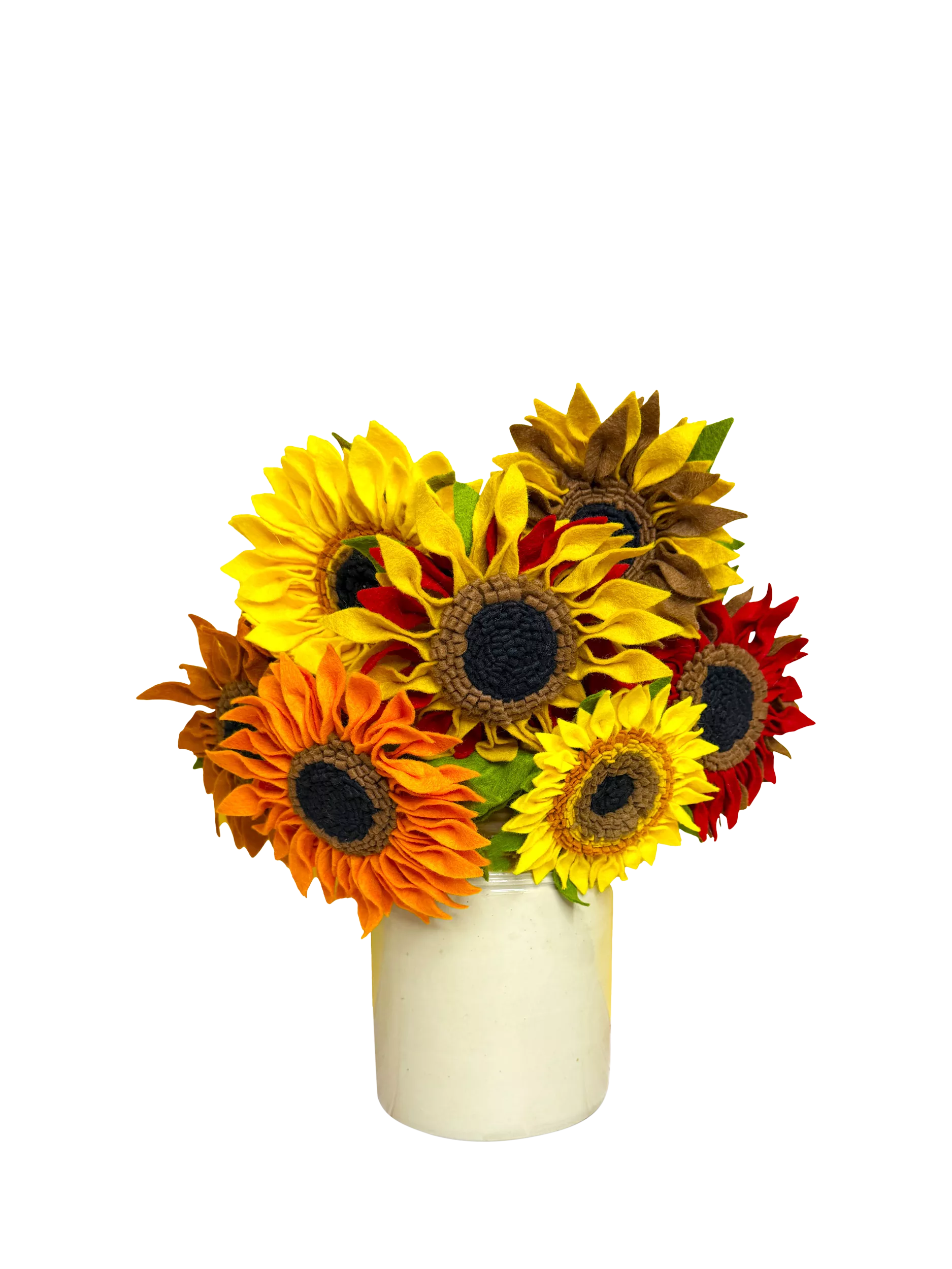 Crafty Kit Company Van Gogh felt sunflowers - British product