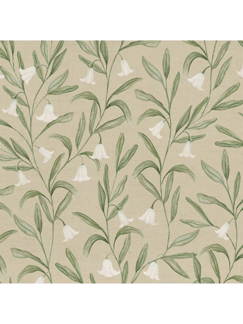 Voyage Bell Meadow floral furnishing fabric, imported from the UK