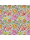 Voyage Idalia floral furnishing fabric sample 100x145cm - British product