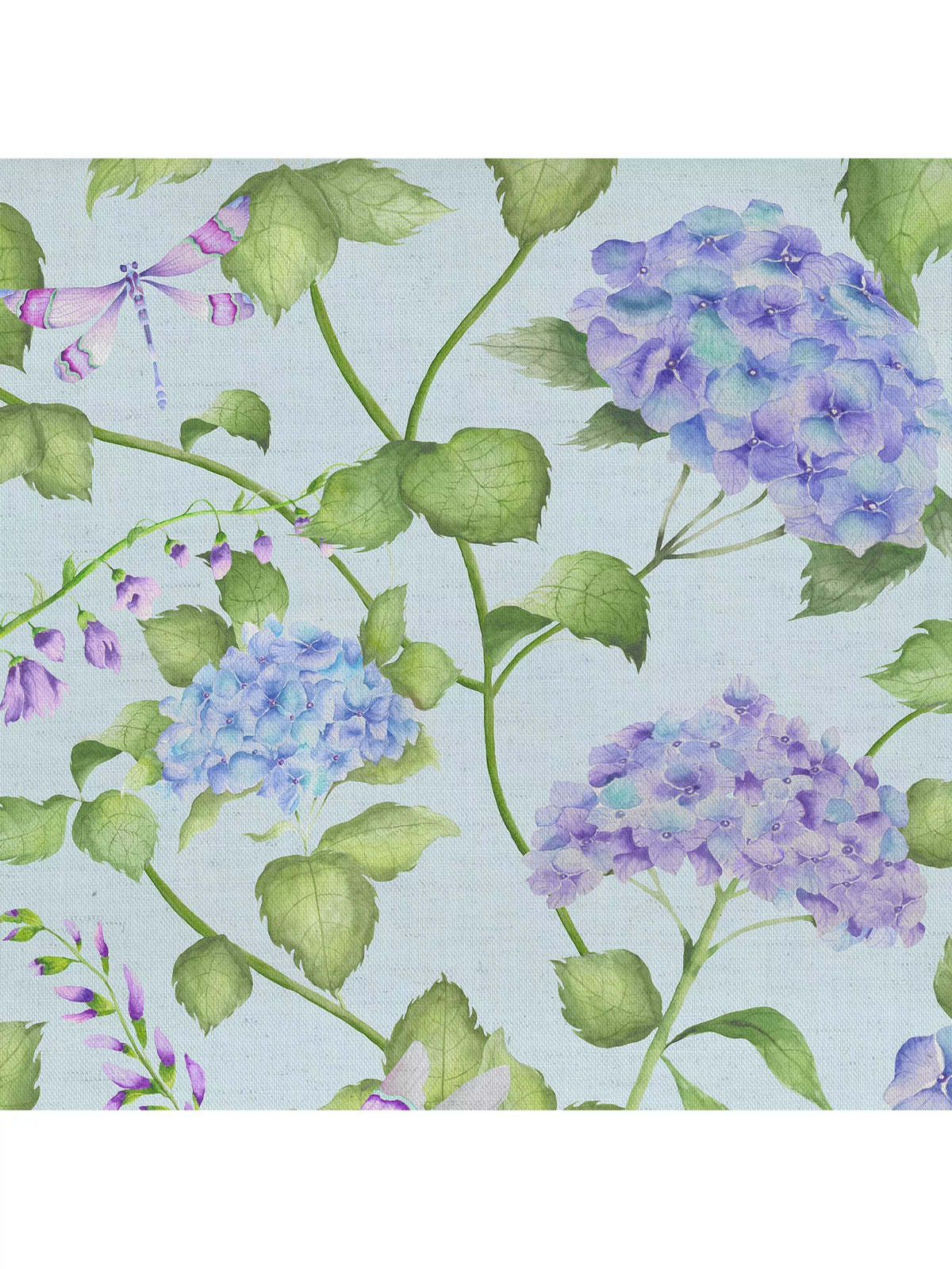 Voyage Sylvana furnishing fabric floral pattern - British product