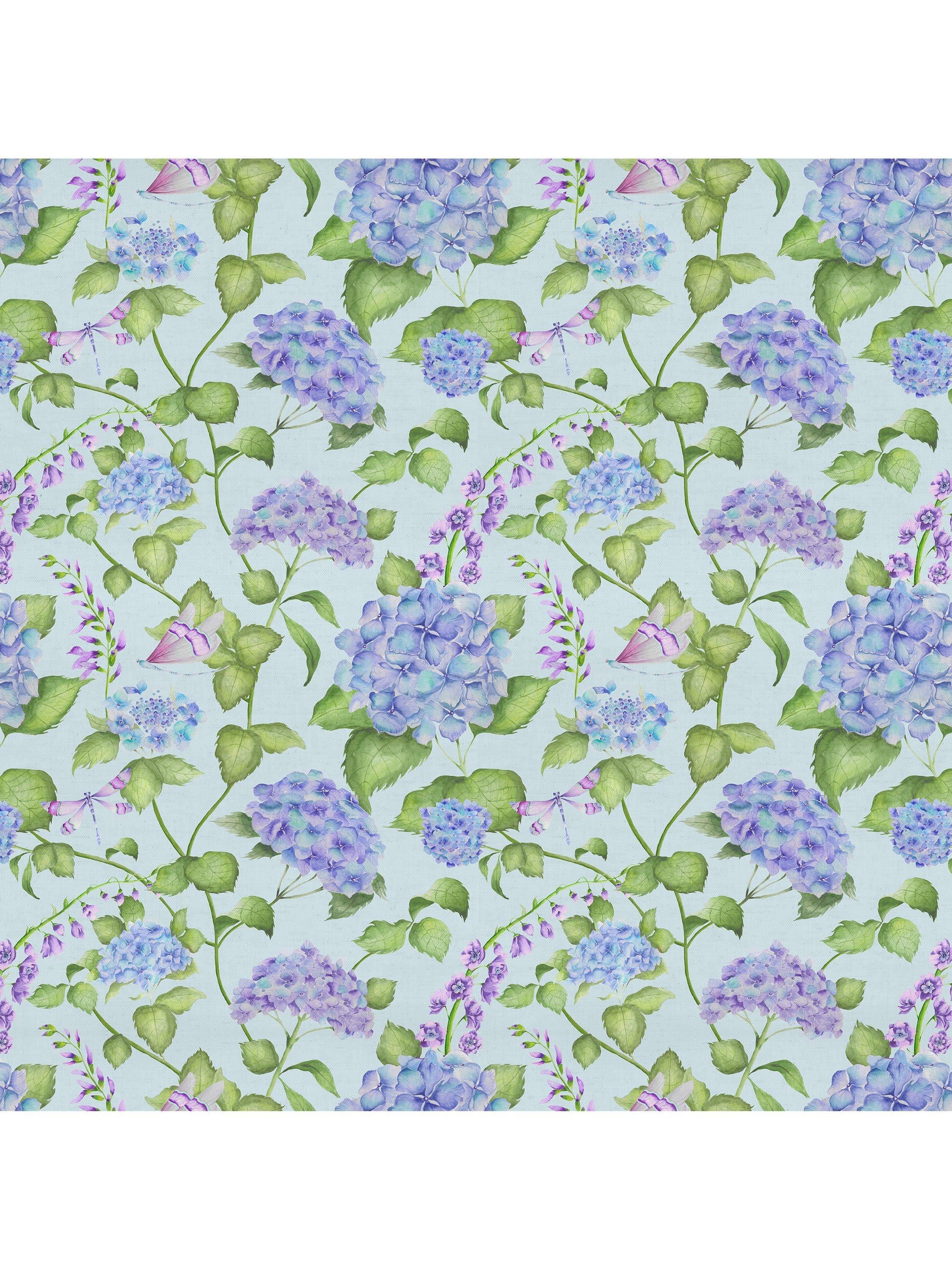 Voyage Sylvana furnishing fabric floral pattern - British product