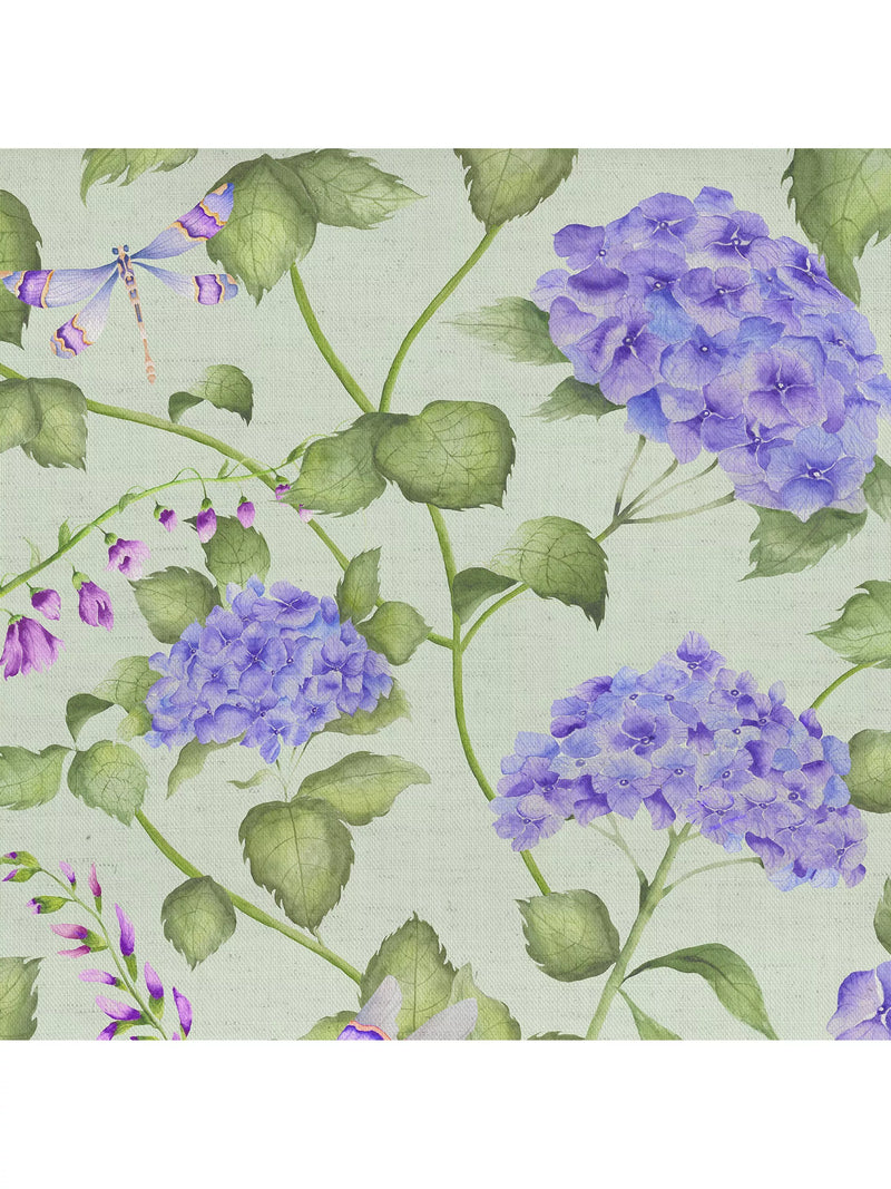 Voyage Sylvana Floral Furnishing Fabric - 100cm Width