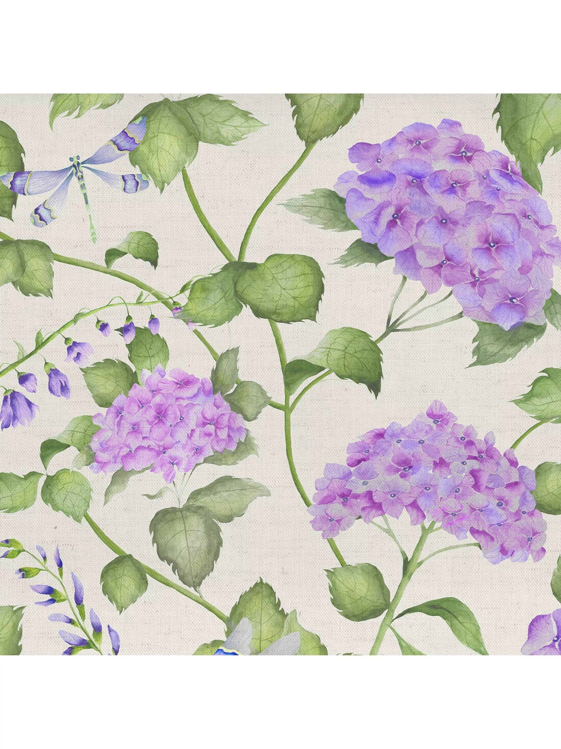 Voyage Sylvana Floral Furnishing Fabric - 100cm Width