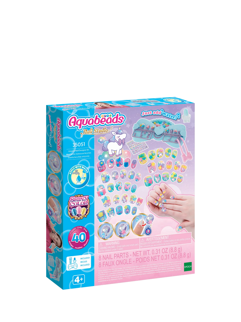 Aquabeads Nail Studio unicorn designer kit (British brand)