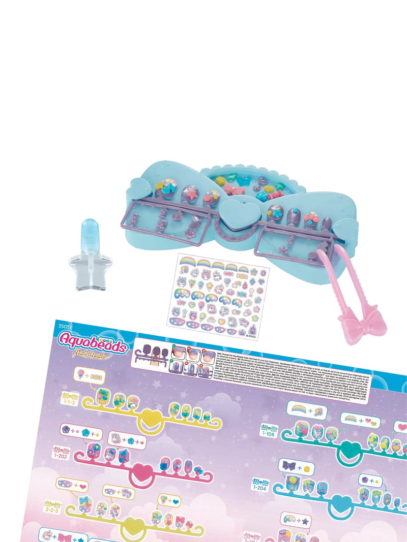 Aquabeads Nail Studio unicorn designer kit (British brand)