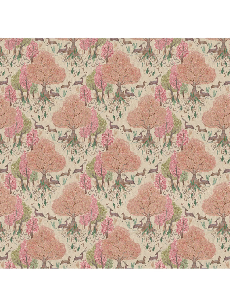 Voyage Willow Woods furnishing fabric floral leaves pattern (British brand)