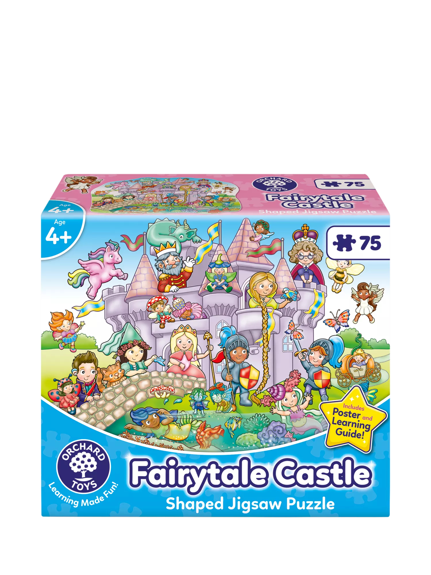 Orchard Toys Fairytale Castle floor puzzle 75 pieces, UK version