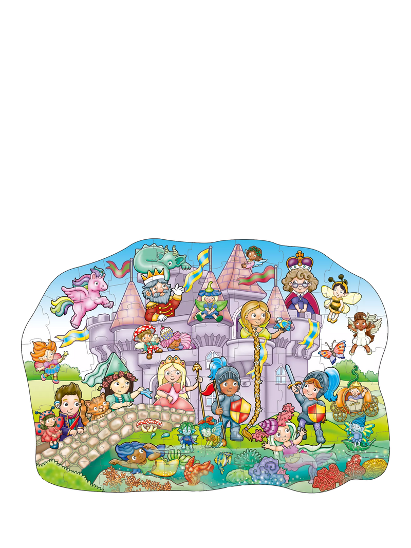 Orchard Toys Fairytale Castle floor puzzle 75 pieces, UK version