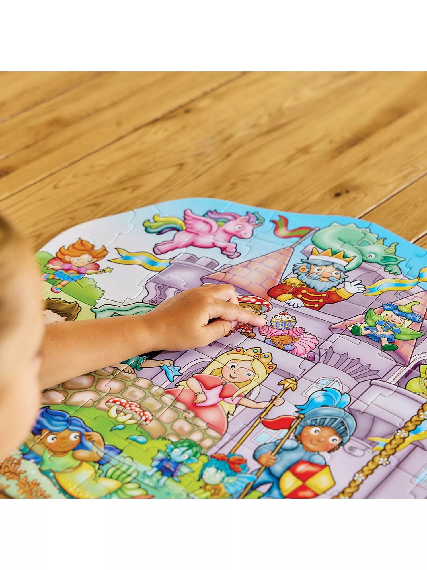 Orchard Toys Fairytale Castle floor puzzle 75 pieces, UK version