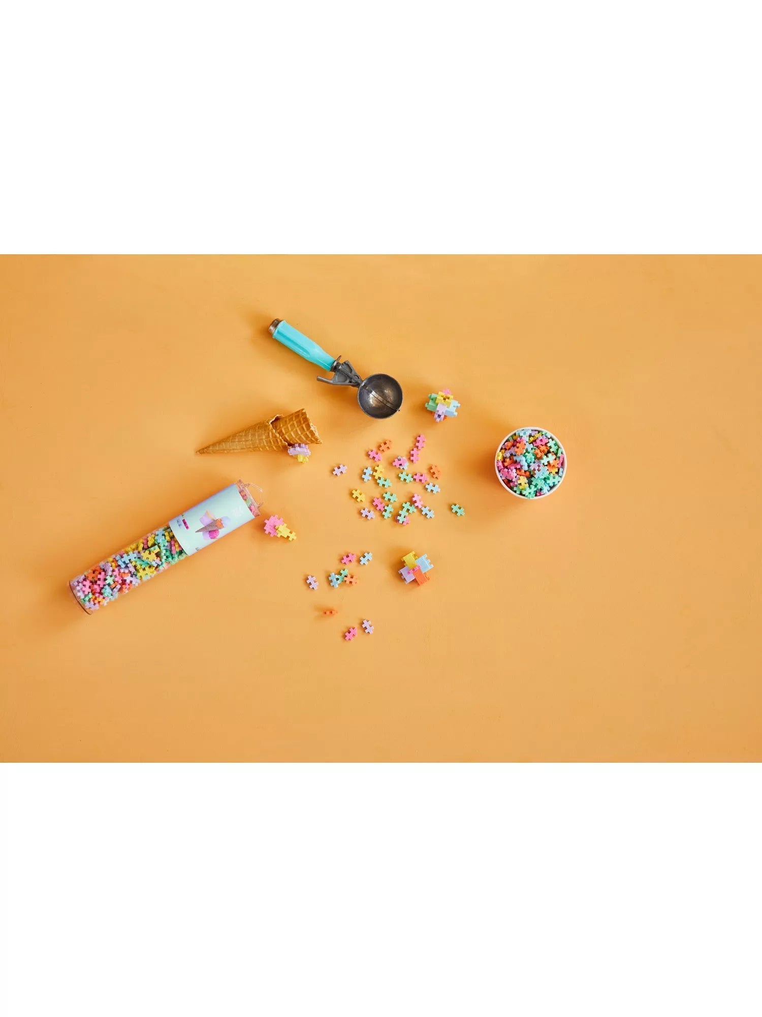 Plus-Plus Gelato Tube jigsaw puzzle 240 pieces - British product