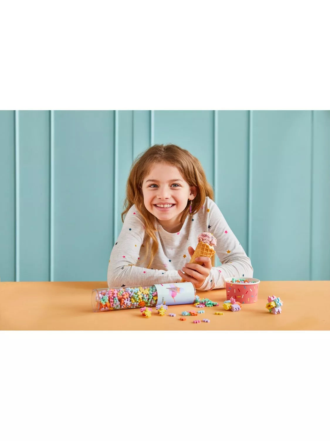 Plus-Plus Gelato Tube jigsaw puzzle 240 pieces - British product