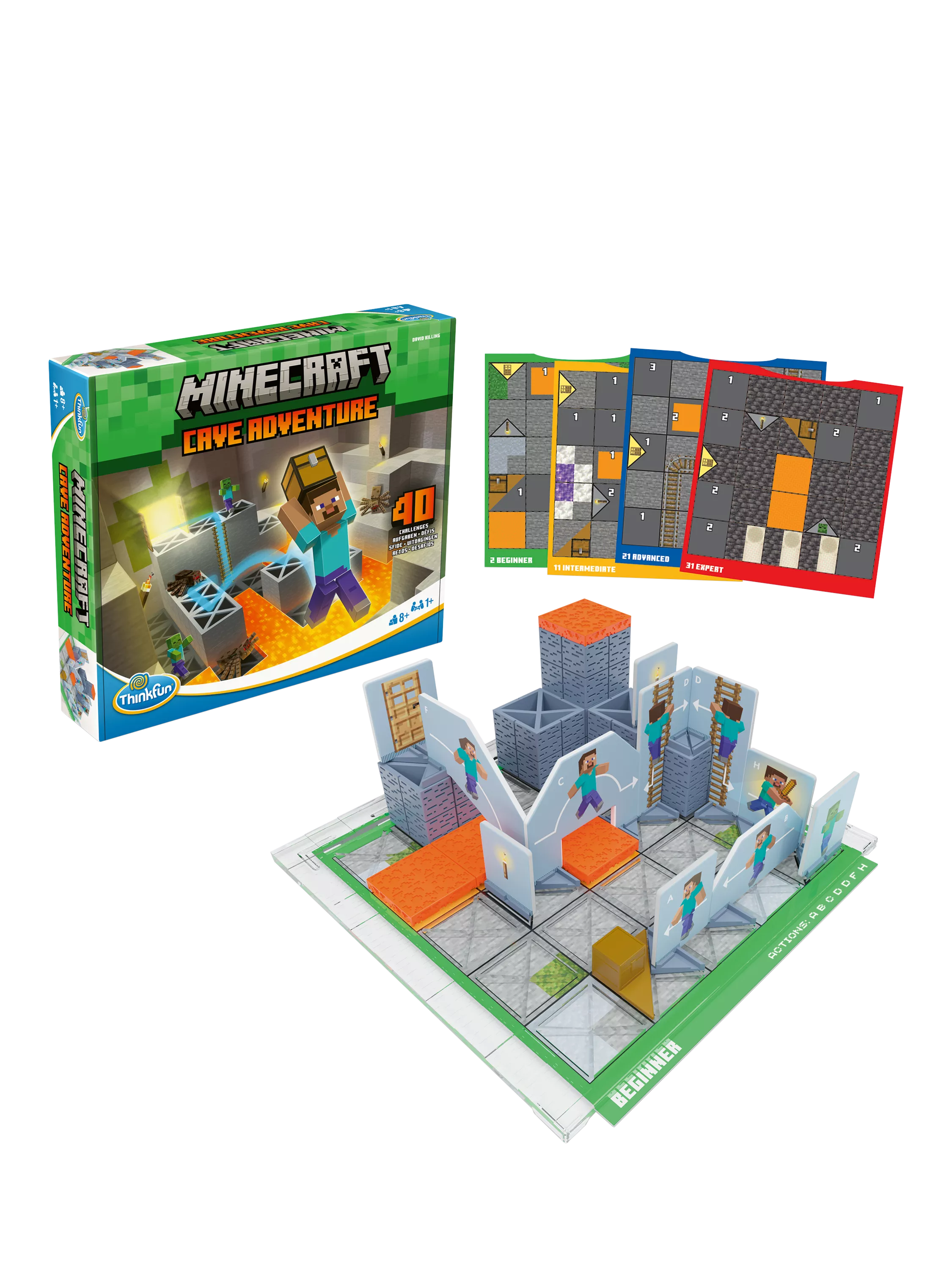 Ravensburger Minecraft Cave Adventure board game - British product