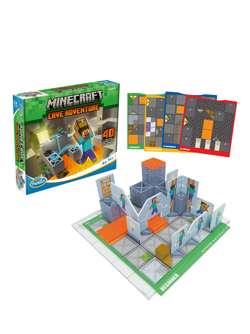 Ravensburger Minecraft Cave Adventure board game - British product