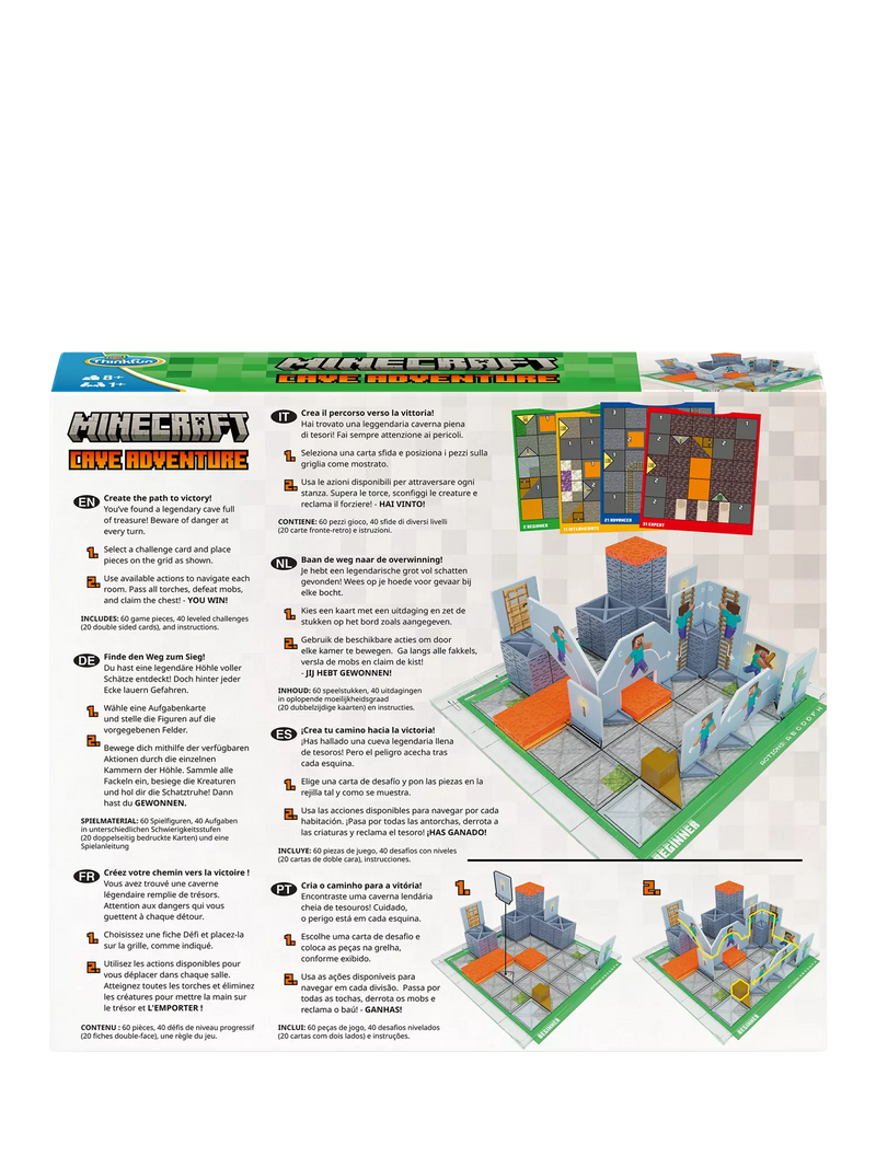 Ravensburger Minecraft Cave Adventure board game - British product