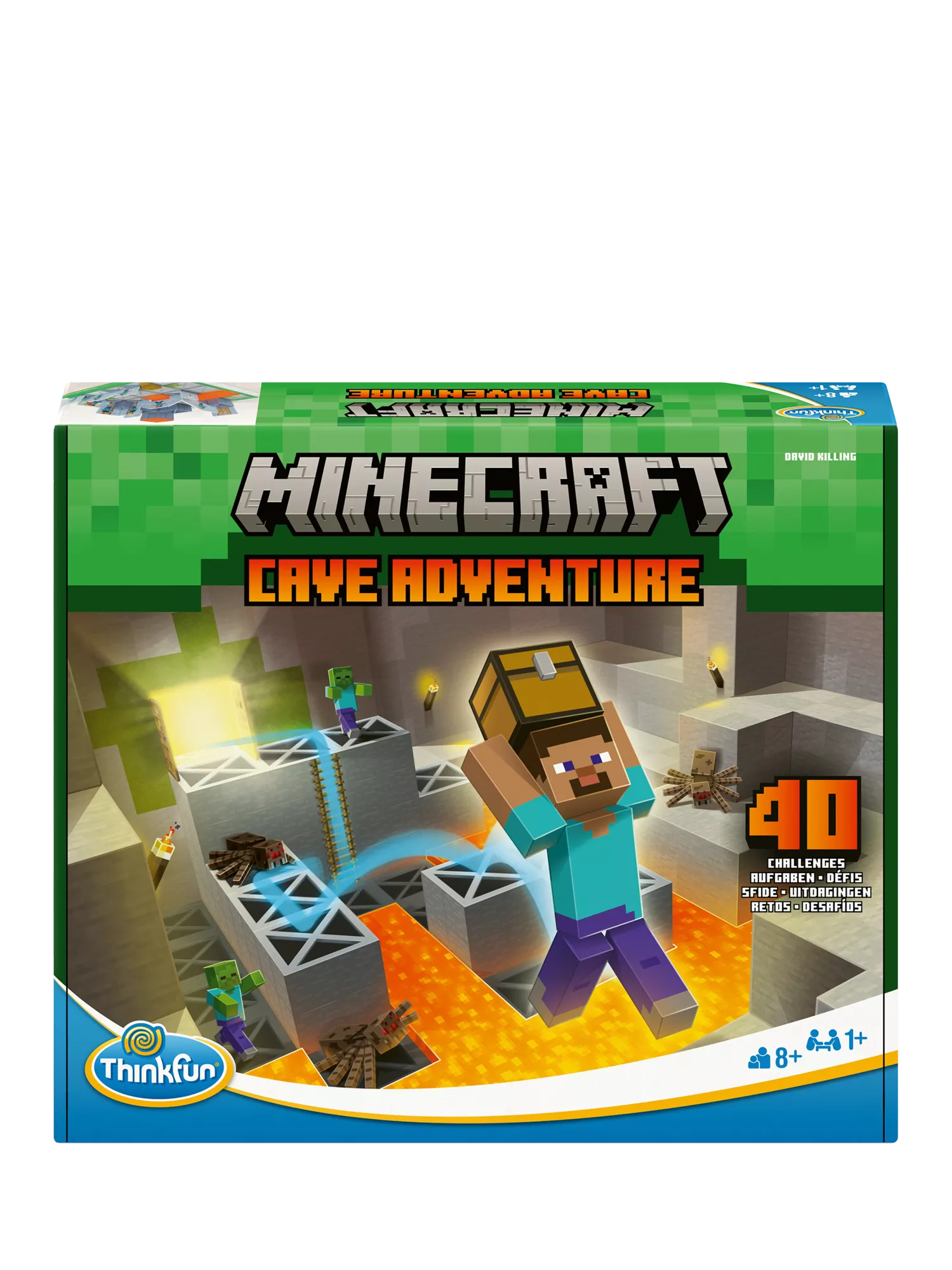 Ravensburger Minecraft Cave Adventure board game - British product