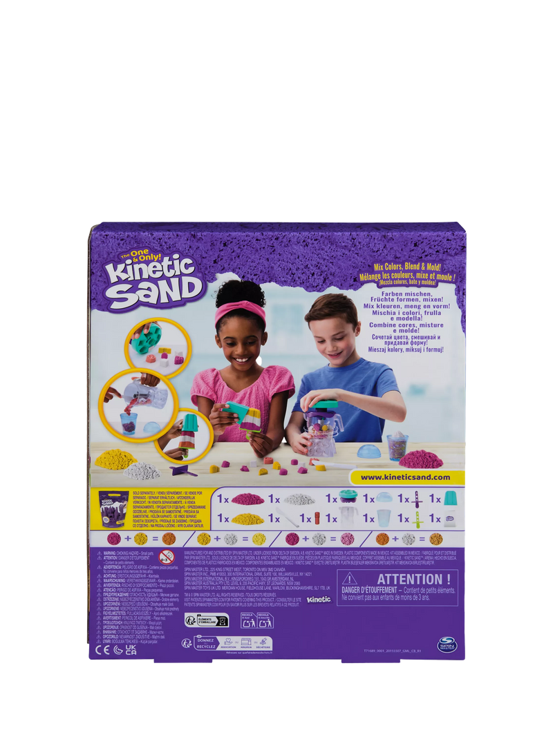 Kinetic Sand Smoothie Mixer playset imported from the UK