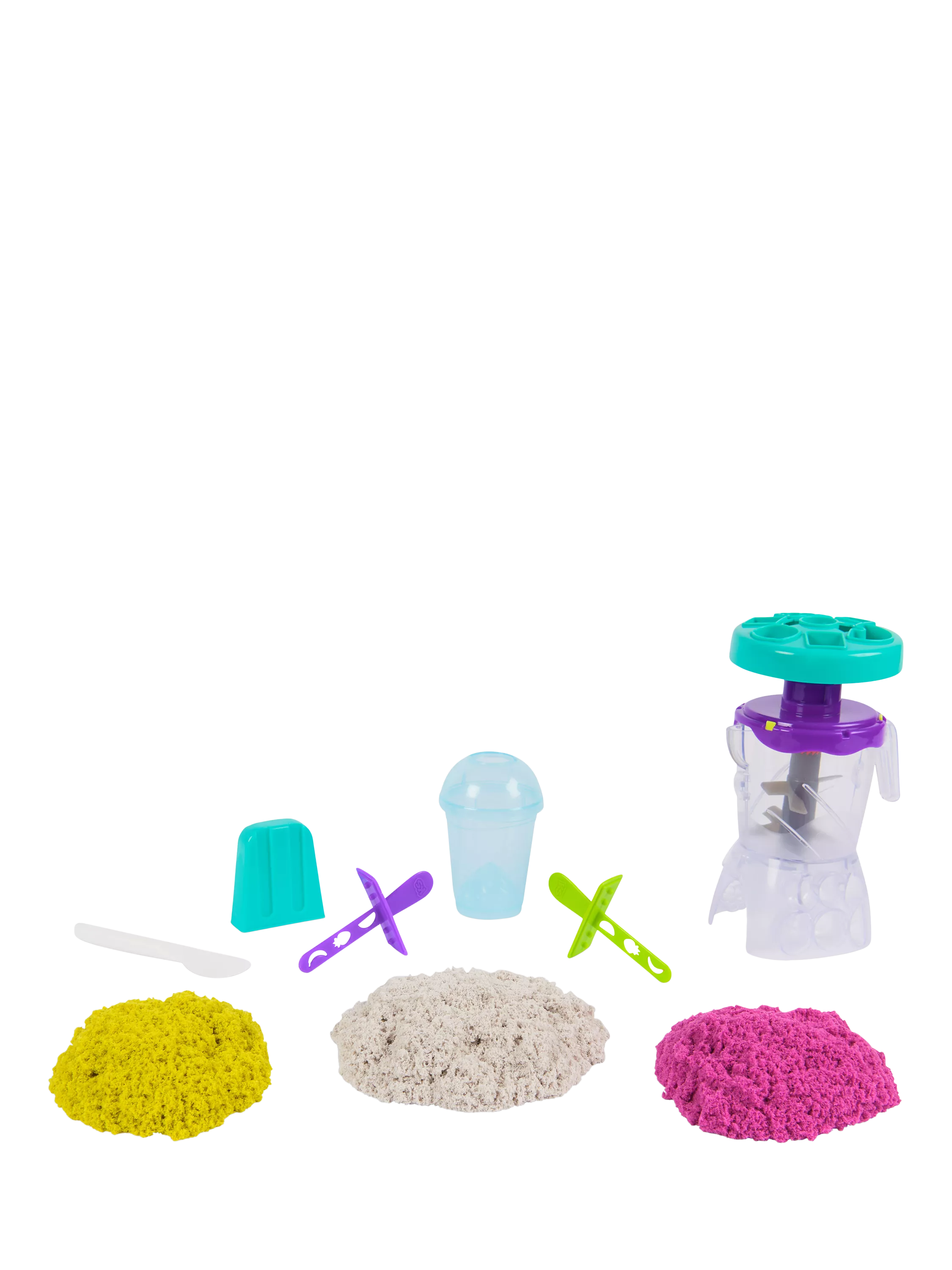 Kinetic Sand Smoothie Mixer playset imported from the UK