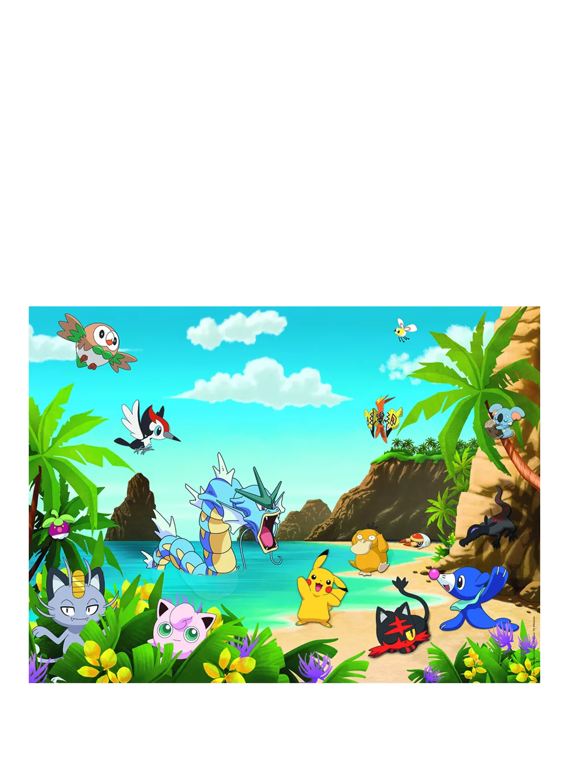 Ravensburger Pokémon XXL jigsaw puzzle 200-piece 49x36cm - British product