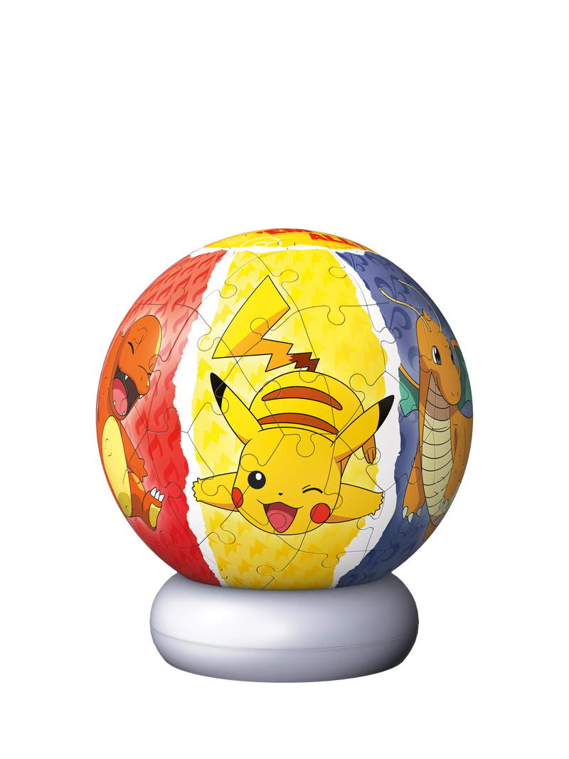 Ravensburger Pokémon 3D puzzle ball nightlight 72 piece, imported from the UK