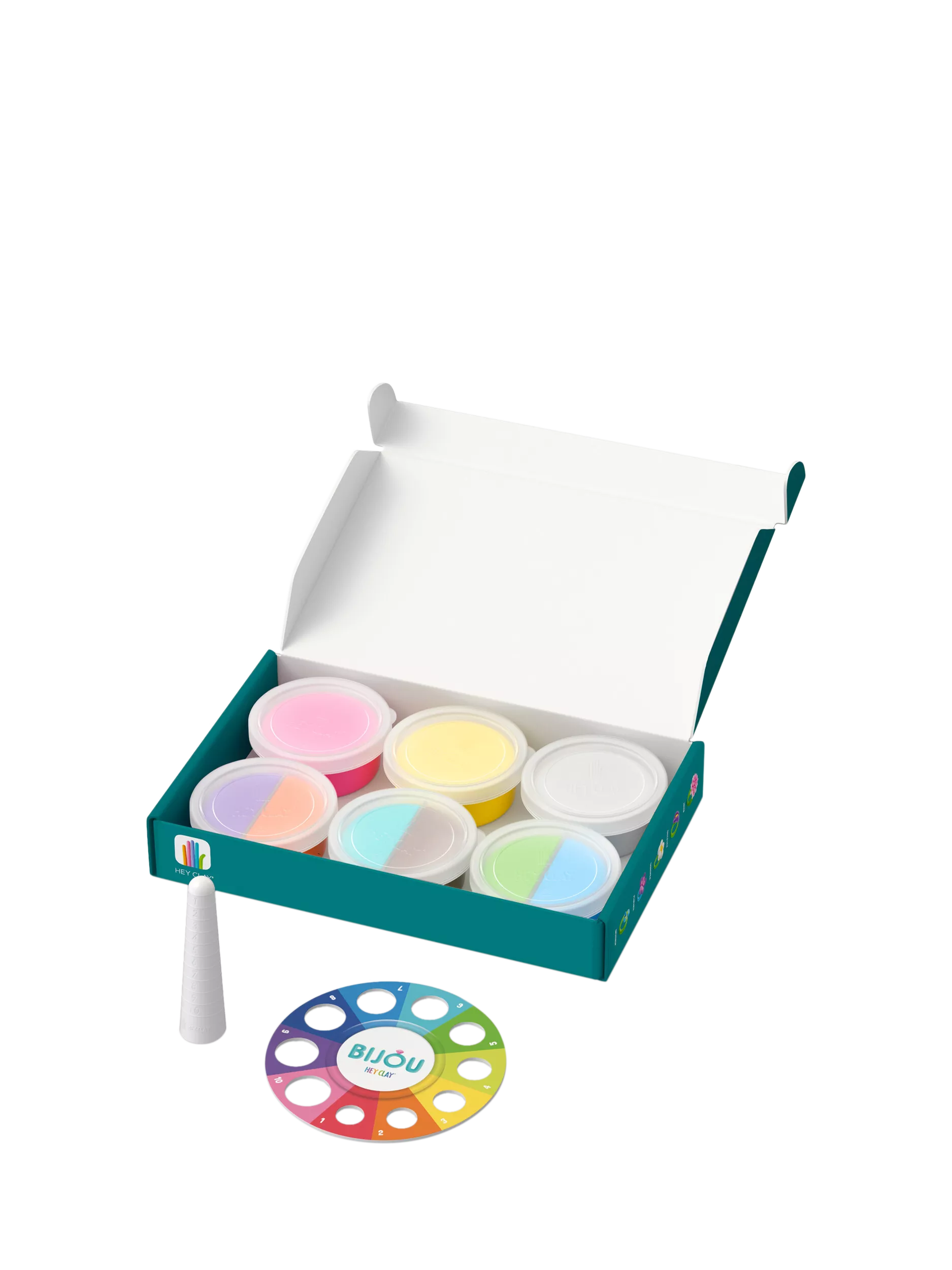TOMY Hey Clay craft kit flower and sweet rings, imported from the UK