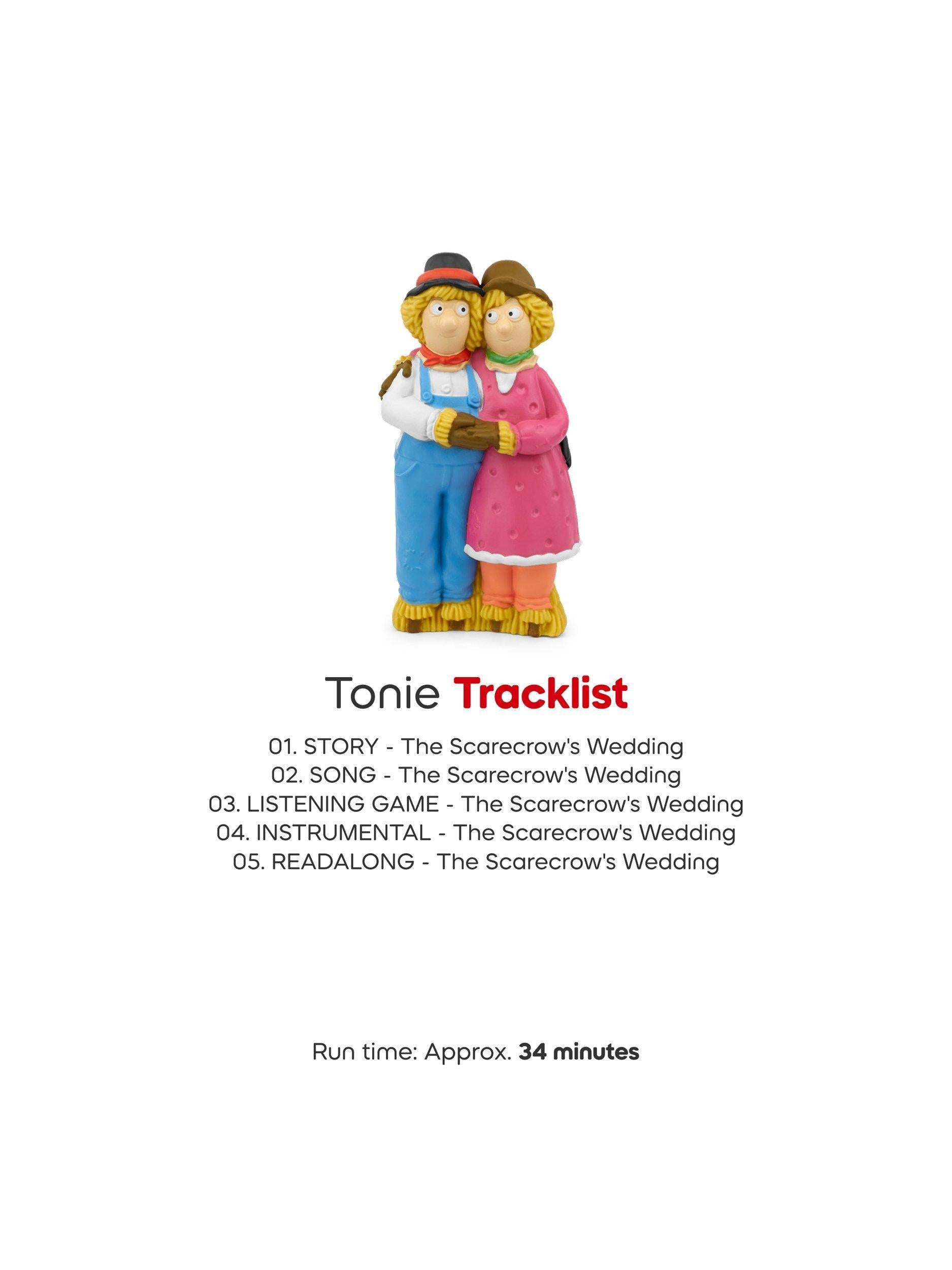 tonies The Scarecrows' Wedding audio character (British brand)