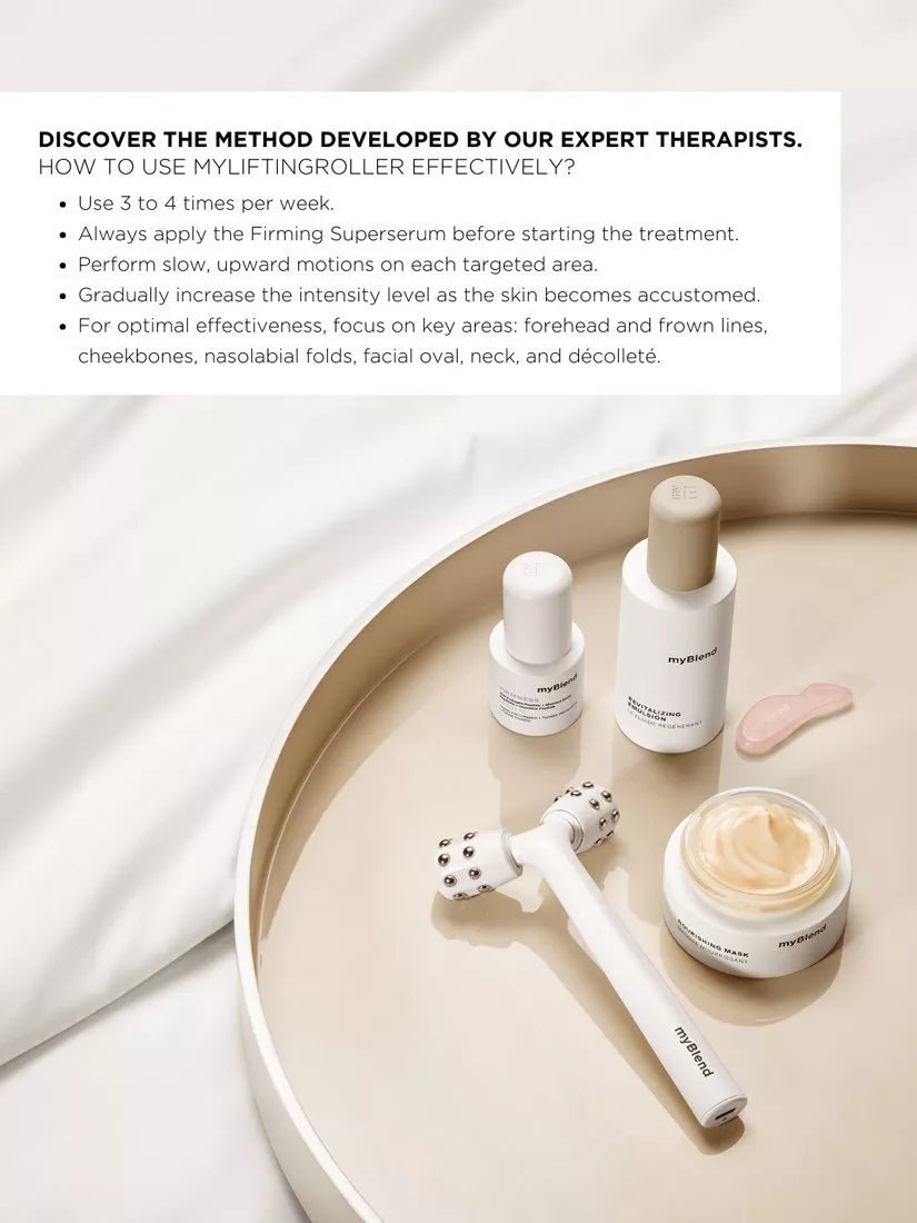 myBlend facial lifting roller, imported from the UK