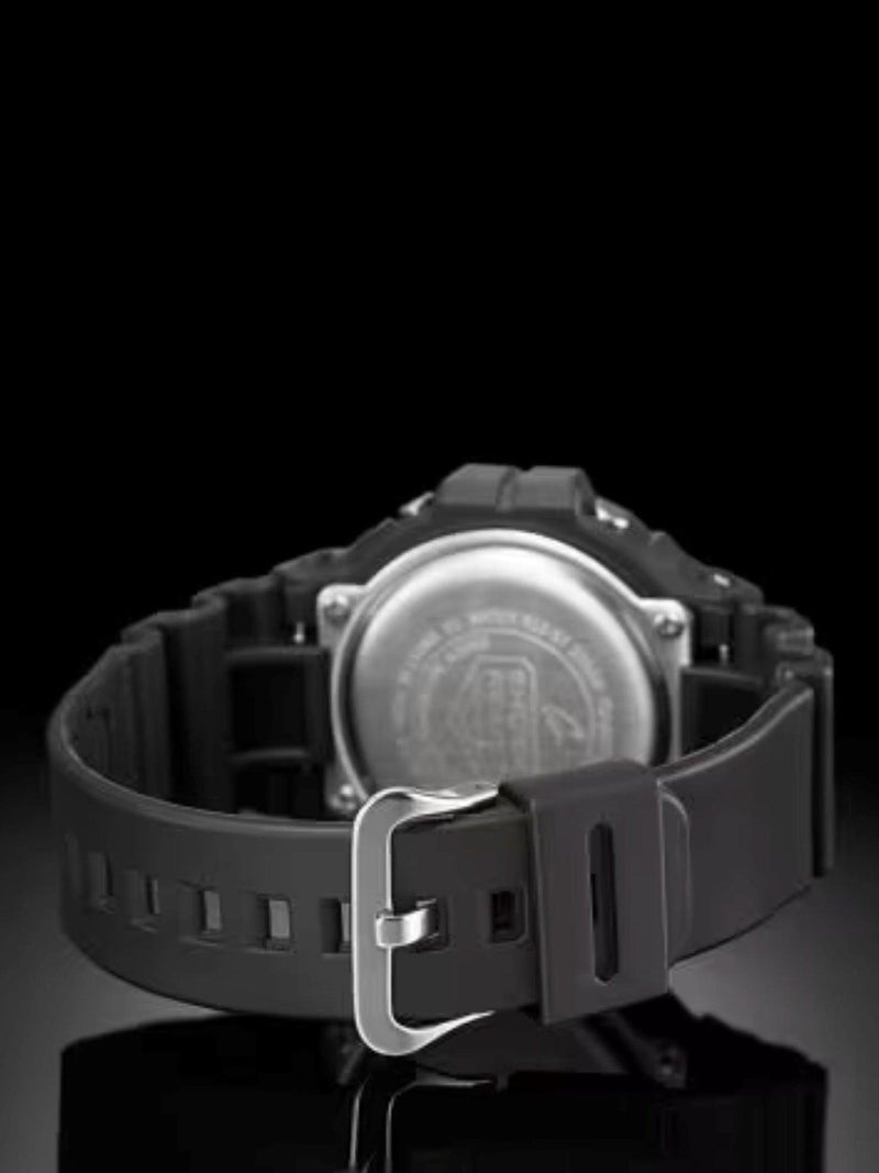 Casio G-SHOCK octagonal black men's digital watch (British brand)