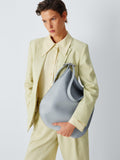 John Lewis x REJINA PYO leather hobo bag grey large, UK version