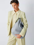 John Lewis x REJINA PYO leather hobo bag grey large, UK version