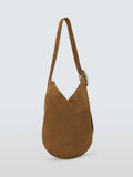 John Lewis REJINA PYO suede hobo bag brown, UK version