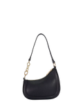 Dune London asymmetric chain shoulder bag black (British brand)