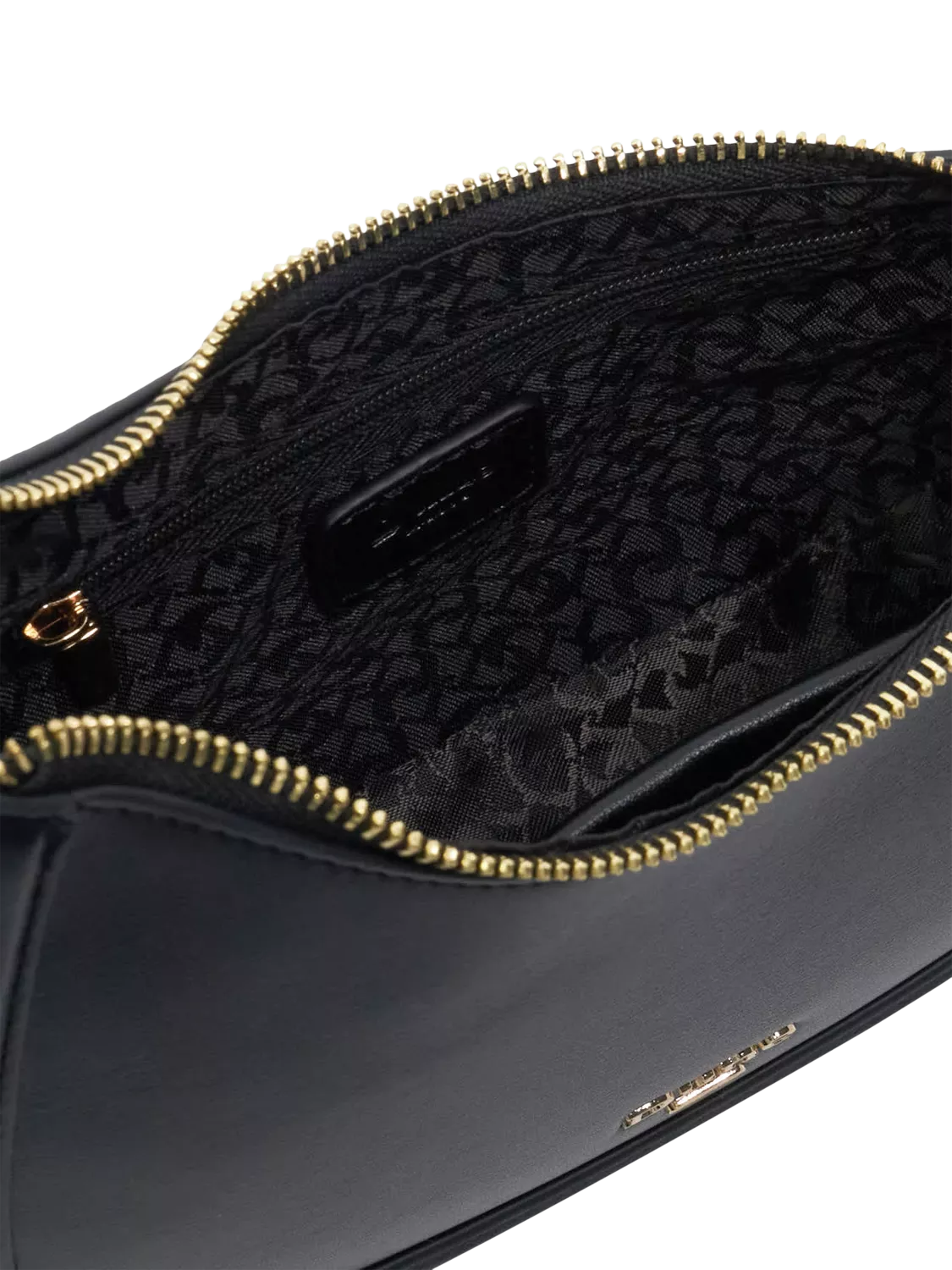 Dune London asymmetric chain shoulder bag black (British brand)