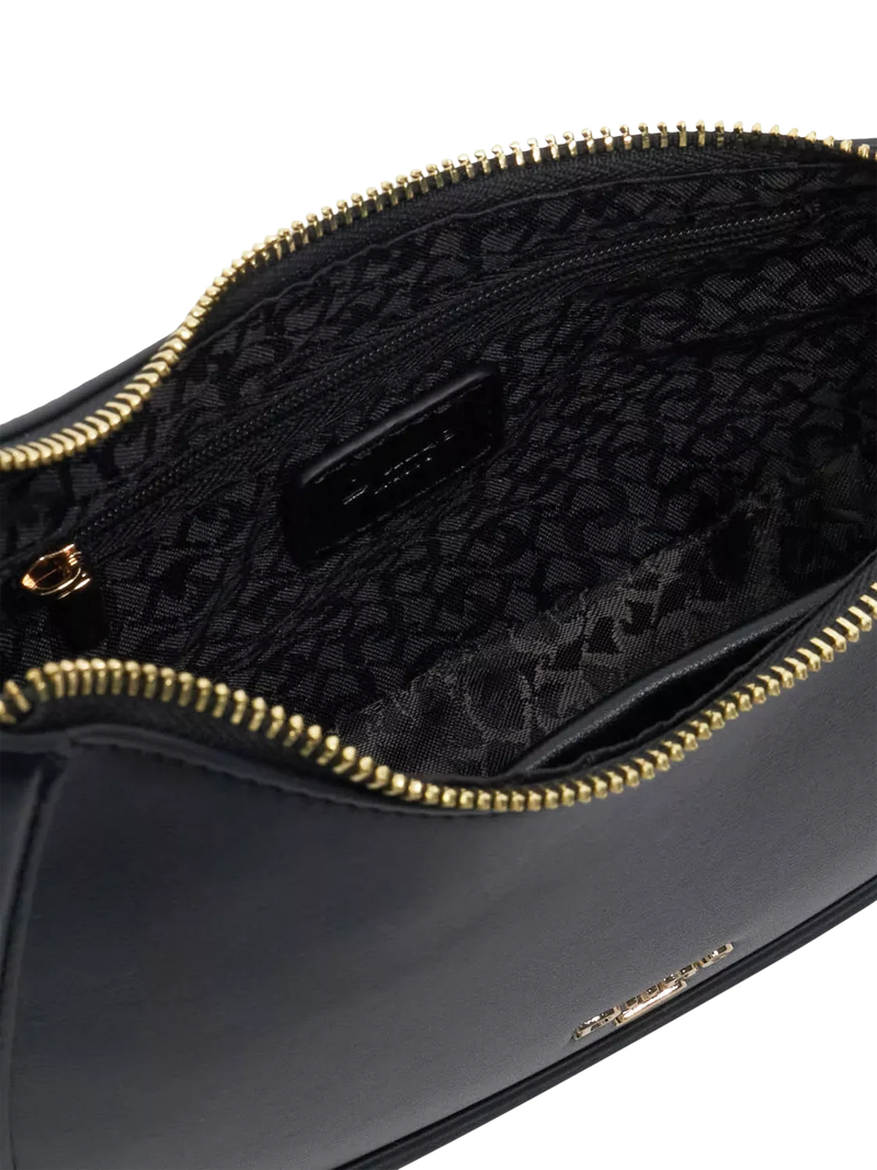Dune London asymmetric chain shoulder bag black (British brand)