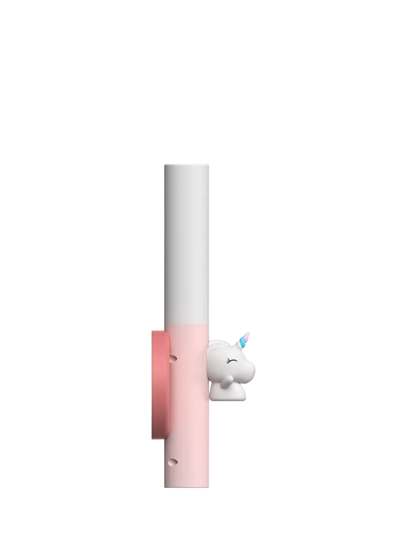 The Zoofamily Unicorn Fox night light in pink, imported from the UK