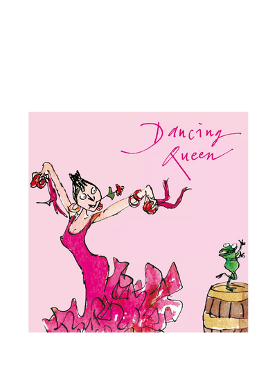 John Lewis Woodmansterne Flamenco Dancer With Frog Birthday Card- Buy online at McGrocer