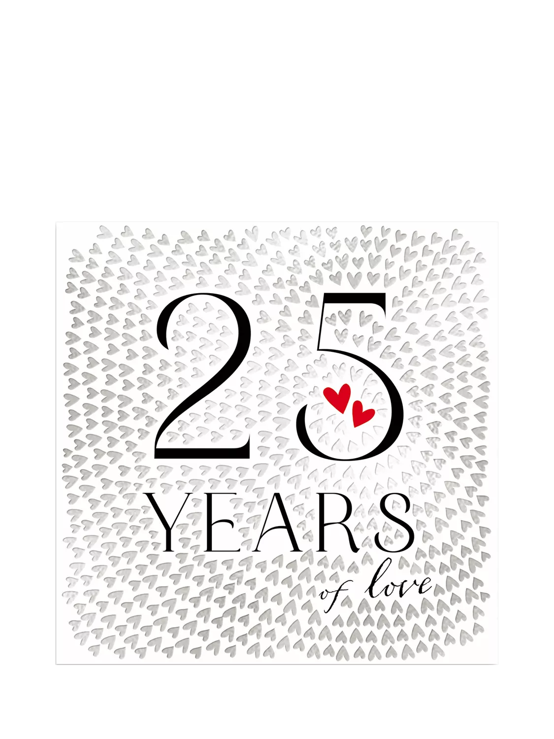 The Proper Mail Company 25th anniversary card, imported from the UK