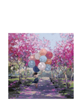 Woodmansterne Girl In The Park birthday card - British product