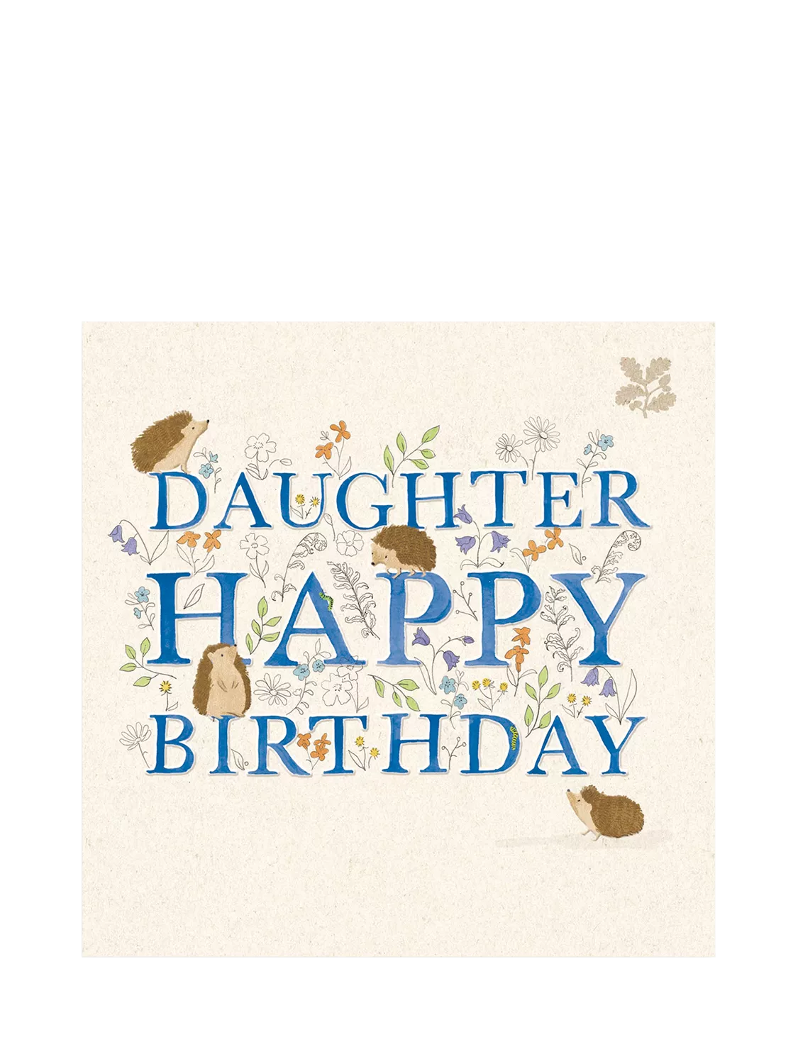 Woodmansterne daughter birthday card, imported from the UK
