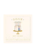 Proper Mail Company sister birthday card, imported from the UK